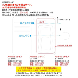 【神坂雪佳 京都 琳派 百々世草】スマホケース手帳型 全機種対応 名画 携帯ケース iPhone12Pro 12mini 19枚目の画像