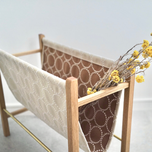 dop tambourine マガジンラック 無垢家具 オーク 北欧 oak ミナ