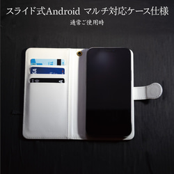 【マッチラベル ヴィンテージ 北欧 東欧】スマホケース手帳型 全機種対応 絵画 レトロ iPhone8 iPhon 16枚目の画像