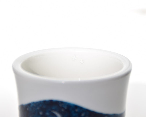 夜空と三日月のマグ#4シルバー（単品 10枚目の画像