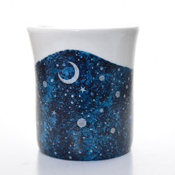 夜空と三日月のマグ#4シルバー（単品 8枚目の画像