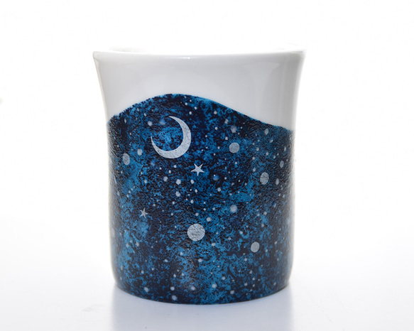 夜空と三日月のマグ#4シルバー（単品 8枚目の画像