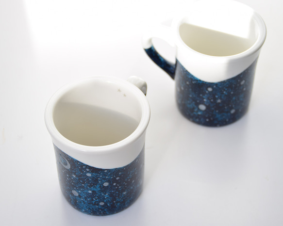夜空と三日月のマグ#4シルバー（単品 9枚目の画像