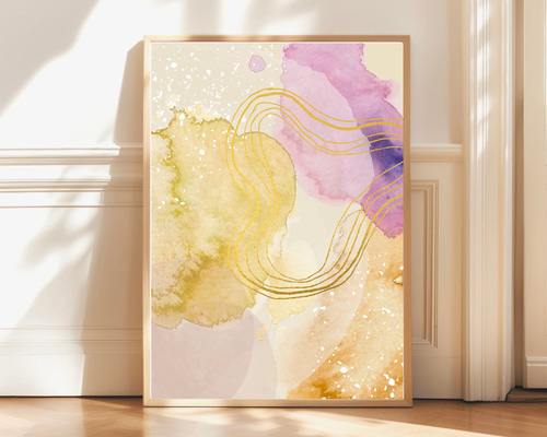 水彩画/抽象画/アート/モダン/北欧/モデルルーム展示品 8a756d00dd7ee8b096bd564f47c6cd