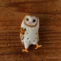 ともやす　作家ジュエリー　シルバーブローチ　フクロウブローチ　ピンブローチ 478 シルバーブローチ フクロウ - メルカリ