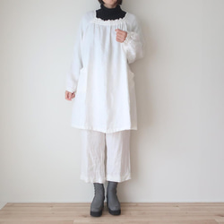 昭和圍裙❣100%亞麻卡布木（免費/全3色） 第2張的照片