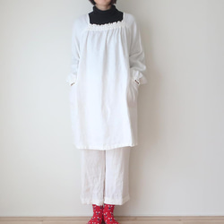 昭和圍裙❣100%亞麻卡布木（免費/全3色） 第6張的照片