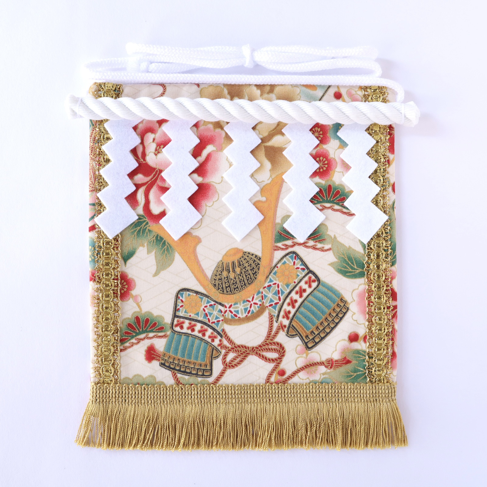 【名入れOK】赤ちゃん化粧まわし「えびすこくん」《兜と宝船・白》男の子のハーフバースデー記念撮影衣装 4,784円