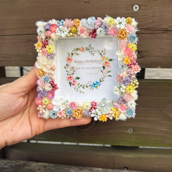 新作》mini miniリース＊withくるみflower⚪︎。＊〜＊⚪︎。＊ リース