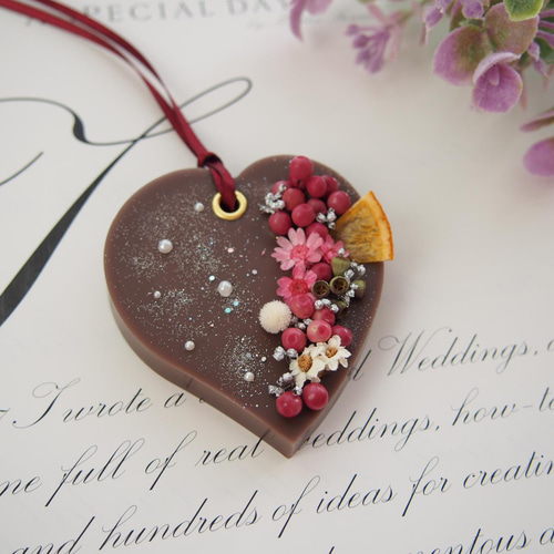 ♡バレンタイン・ホワイトデーに♡ アロマワックスサシェ キャンドル