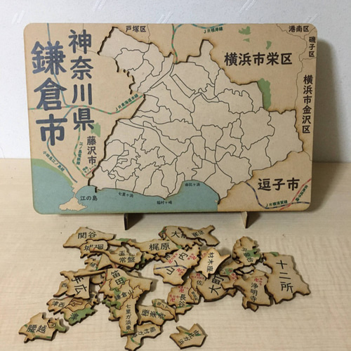 神奈川県鎌倉市パズル その他雑貨 kosyakougei 通販 11121815