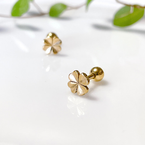 Amazon | セカンドピアス 18金 ピアス 18k イエローゴールド