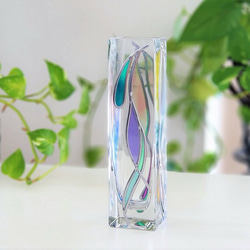 玻璃藝術花瓶“光之滴” 第6張的照片