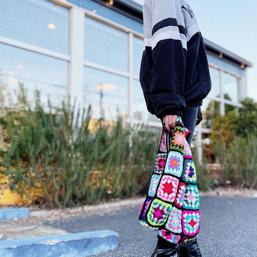 マチあり】グラニースクエアBag ハンドバッグ MJ STUDIO 通販