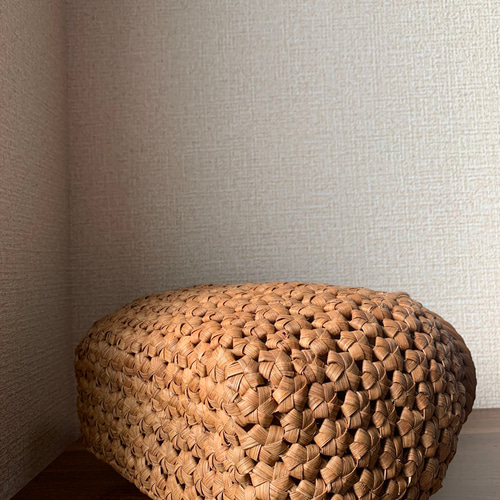 山葡萄 山葡萄かごバッグ 手作り 山葡萄籠バッグ 花編み 内布付き かご
