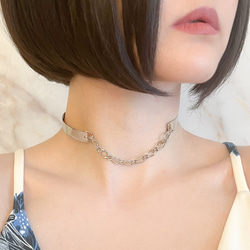 【AMY O】国内発送 おしゃれ デイジー お花 Crystal チョーカー AMY O】国内発送 おしゃれ デイジー お花 Crystal チョーカー