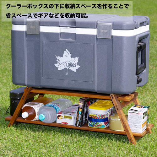 アウトドア用クーラーボックス 収納台 オーダーメイド