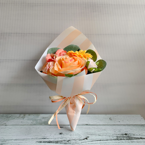 カラーを選べる》 おまかせミニブーケ Mサイズ アーティフィシャル