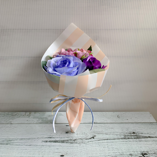 カラーを選べる》 おまかせミニブーケ Mサイズ アーティフィシャル