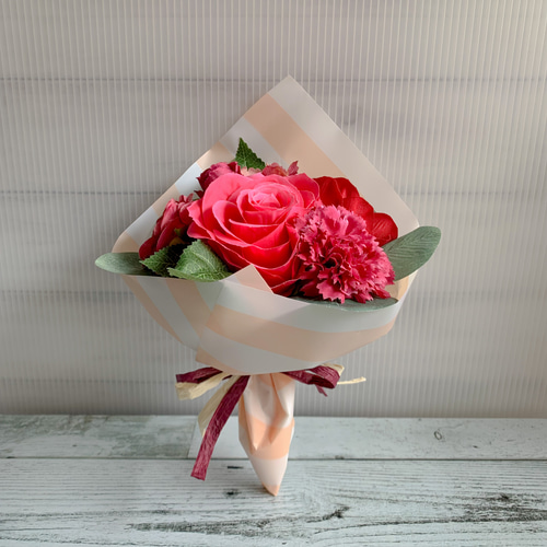 カラーを選べる》 おまかせミニブーケ Mサイズ アーティフィシャル