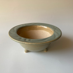 陶製植木鉢「碧」 2枚目の画像
