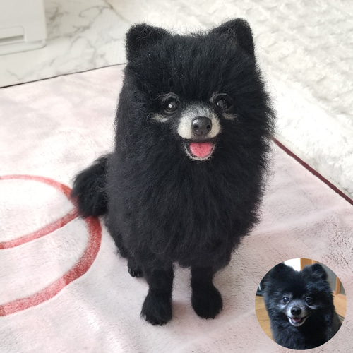 愛犬オーダーメイド 全身タイプ 羊毛フェルト サイズ25