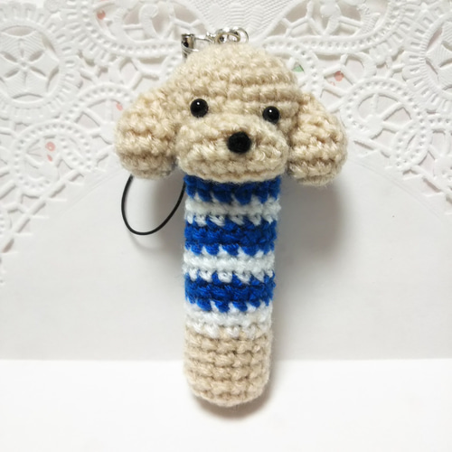 あみぐるみ リップケース トイプードル その他ケース mikan-ya 通販