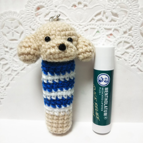 たぬきさま専用】あみぐるみリップケース CHUNCHUNアニマル｜リップ