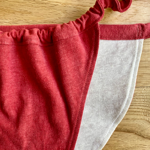 茜】草木染めふんどしぱんつ ヘンプ＆オーガニックコットン ユニ  