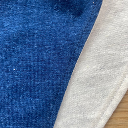 【藍】草木染めふんどしぱんつ　ヘンプ＆オーガニックコットン　ユニセックス　フェムケア　ゴムタイプ　indigo 3枚目の画像