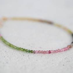 Multi ColorTourmaline  Bracelet 第4張的照片