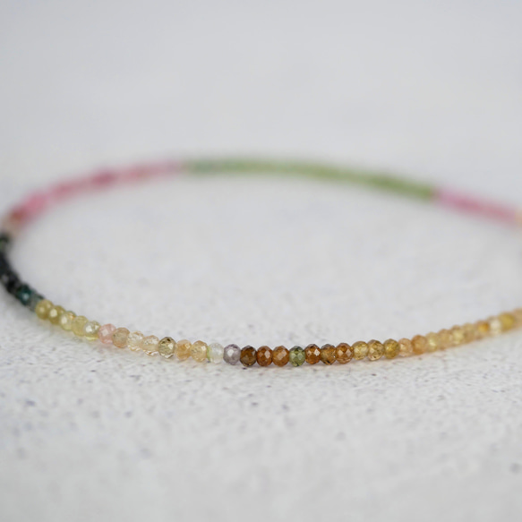 Multi ColorTourmaline  Bracelet 第5張的照片