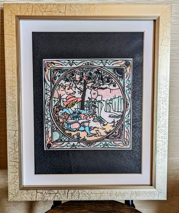 イソップ絵画アート芸術