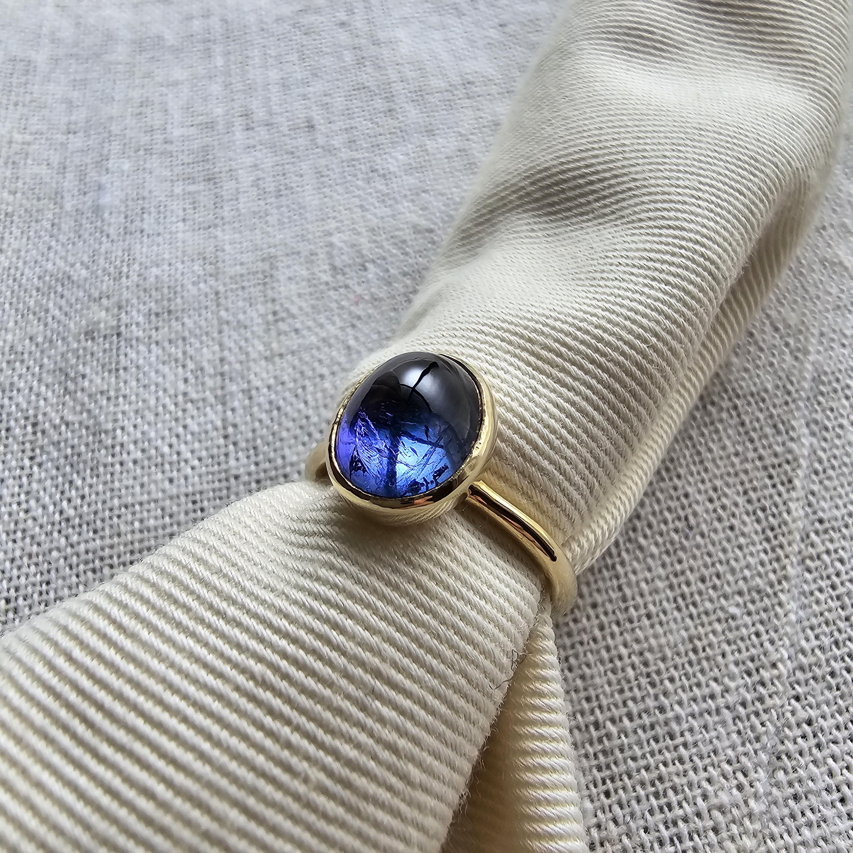 No.002    タンザナイトリング