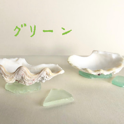 貝のお皿と小さなキャンドルセット　M 8枚目の画像