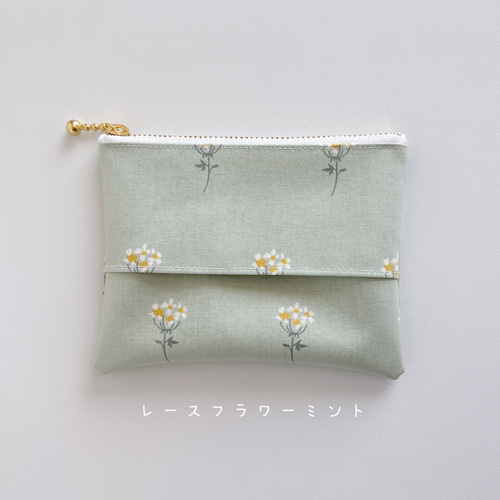 ポケットティッシュケース付ミニポーチ[sokunou] ｜革鞄・革小物