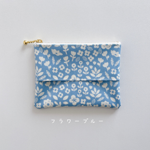 ミニポケットティッシュケース　ポケットティッシュ入れ子供　ハンドメイド　み51 再販36】ポケットティッシュケース付き ミニポーチ その2