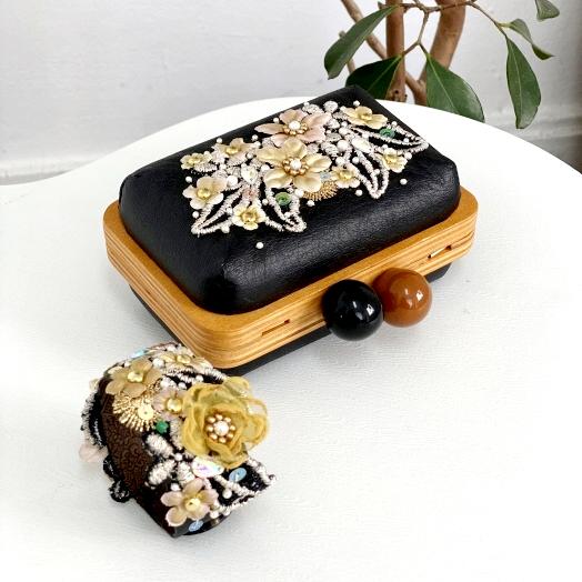 [数量限定]ウッドフレーム2wayマイクロミニバック