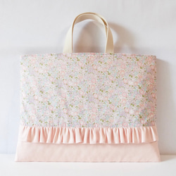 〈3〉あじさい＊様　リバティ ミシェル ハンドメイド レッスンバッグ 上履き袋 3〉あじさい＊様 リバティ ミシェル ハンドメイド レッスン