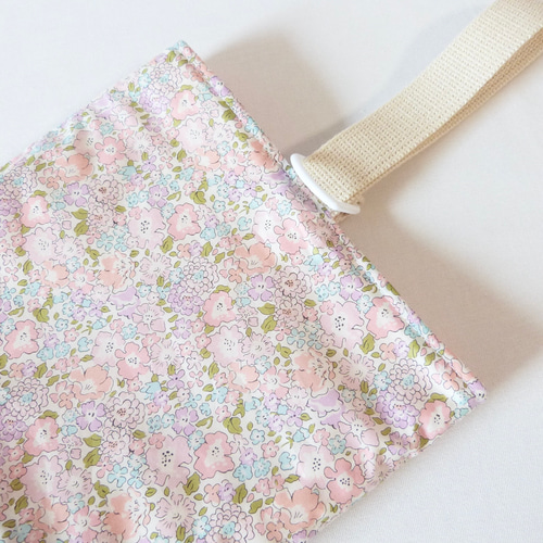 リバティ ミシェル の 上履き入れ 入園 入学 女の子 シューズケース