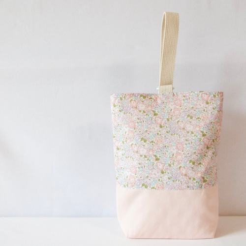 rinko♡様オーダー】リバティ ミシェル レッスンバッグ 体操袋 上履き