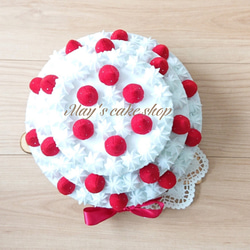 くるみ　お誕生会ケーキ(フェルト) くるみ お誕生会ケーキ(フェルト) くるみ お誕生会ケーキ(フェルト