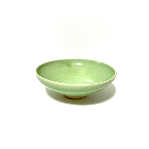 5寸鉢-緑- 1枚目の画像