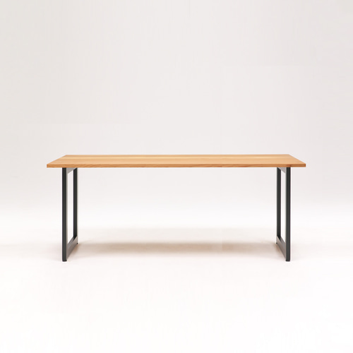 スチール足デスク180cm【杉材】セミオーダー[パソコンデスク スチール足デスク180cm【杉材】セミオーダー[パソコンデスク
