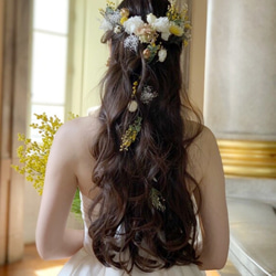 和装　ウェディング　ヘッドドレス　No105-31 和　髪飾り　振袖　袴　成人式　卒業式　白無垢　結婚式 4枚目の画像