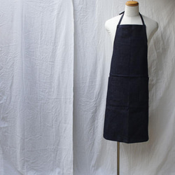 Classic Long Apron denimデニムロングエプロン 6枚目の画像