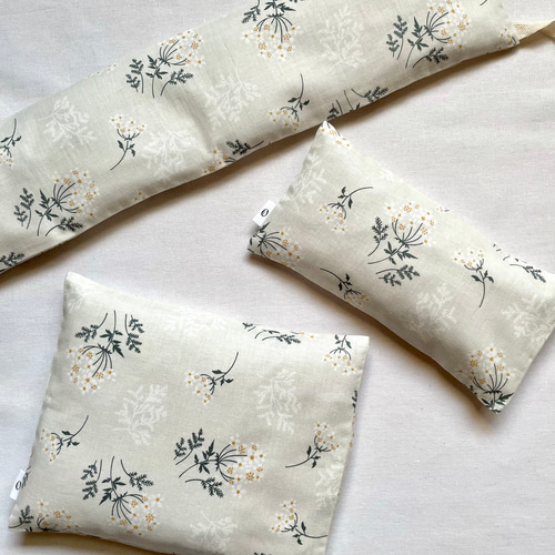 首肩用／紐付き》米ぬか・玄米カイロ（よもぎorローズマリー）肩こり