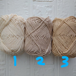 選べる１２色☆コットンのベレー帽　手編み　模様編み 7枚目の画像