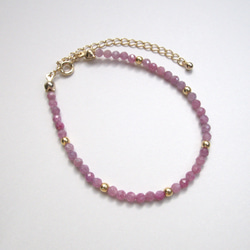 keikosama❣️天然ルビー　ブレスレット 最高品質]宝石質ルビーブレスレット（約12.5mm玉） - 埼玉県吉川市の