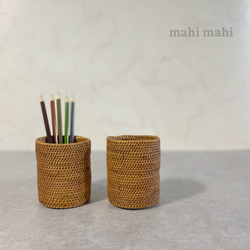 籐（ラタン）編み フリーボックス・小物入れ のおすすめ人気通販